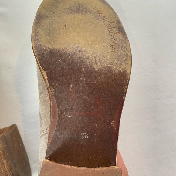 Sam Edelman Pierson Woven‎ Cutout Booties in Putty Size 8.5 - Picture 8 of 9